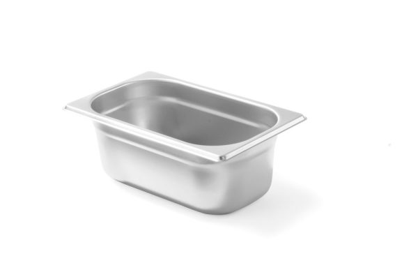 Recipiente Gastronorm 1/4, HENDI, Budget Line, GN 1/4, 2,8L, 265x162x(H)100mm