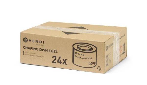Lata de combustível para réchauds NL DE FR EN, HENDI, 24 pcs - Image 2