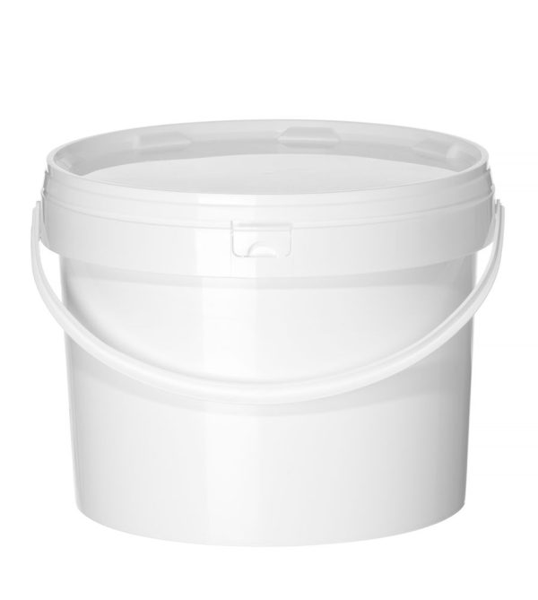 Balde, HENDI, 11,5L, Branco, ø300x(H)230mm