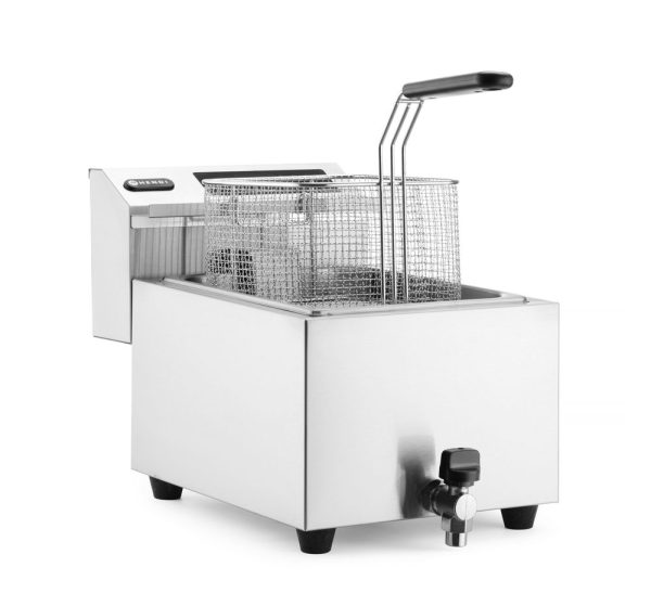 Fritadeira digital Profi Line com torneira de drenagem – 8 L, HENDI, Profi Line, 8L, 230V/3500W, 305x515x(H)345mm - Image 4