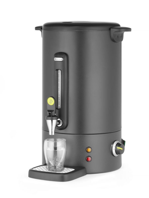 Fervedor de bebidas preto mate - Design de Bronwasser, HENDI, 16L, Preto, 220-240V/1650W, 356x400x(H)510mm - Image 2