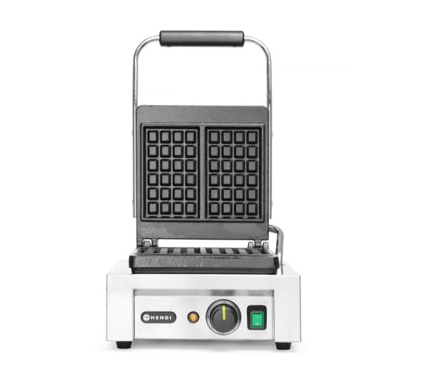 Máquina de fazer waffles "Liège", HENDI, 230V/1500W, 330x360x(H)561mm