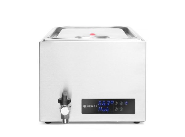 Sistema sous vide GN 1/1, HENDI, 20L, 230V/600W, 350x680x(H)275mm