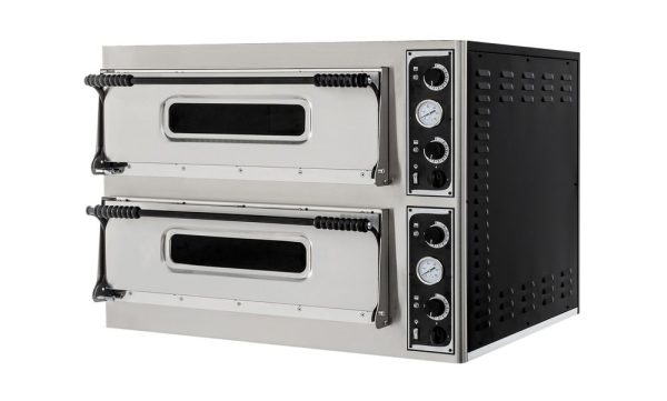 Forno de piza BASIC XXL 66, HENDI, 2 câmaras, 400V/18000W, 1365x968x(H)745mm - Image 2