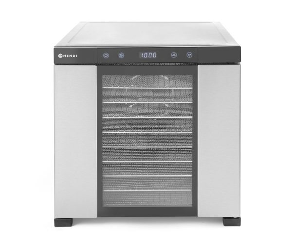 Desidratador de alimentos Profi Line 10 tabuleiros, HENDI, Profi Line, 10 tabuleiros, 230V/1000W, 430x550x(H)416mm