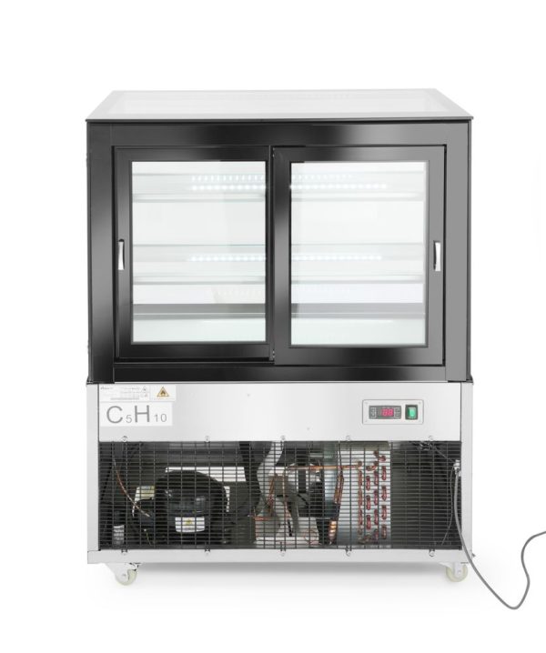 Expositores frigoríficos com 2 prateleiras, Arktic, 300L, 230V/480W, 994x677x(H)1230mm - Image 3