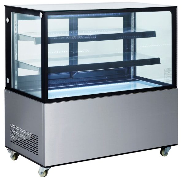 Expositores frigoríficos com 2 prateleiras, Arktic, 410L, 230V/490W, 1224x677x(H)1230mm