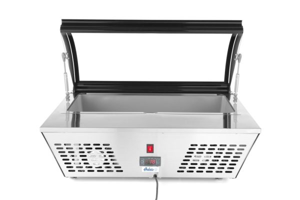 Expositor de balcão para salada, Arktic, 67L, 230V/105W, 775x615x(H)235mm