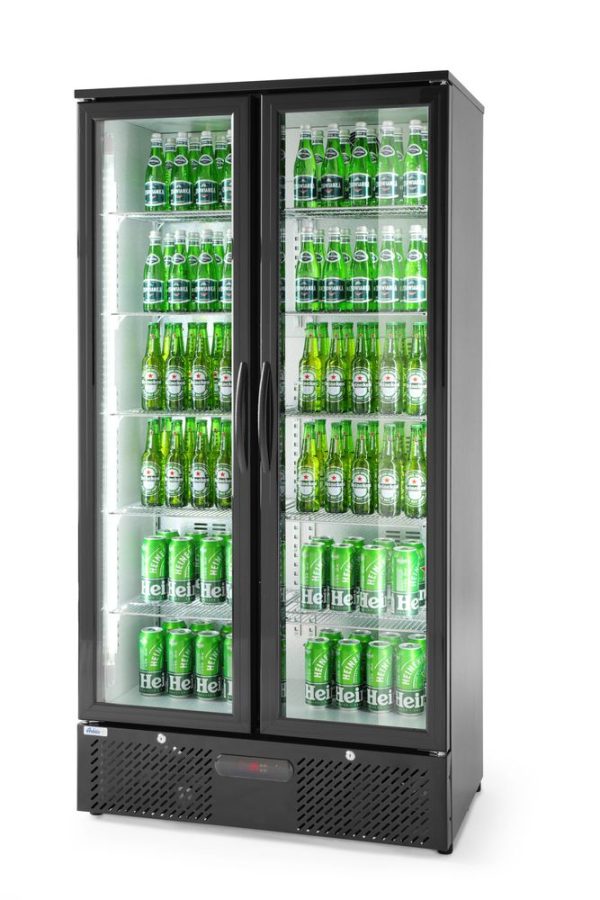 Expositor frigorífico de bebidas com porta dupla 477 L, Arktic, 220-240V/300W, 900x555x(H)1820mm - Image 4