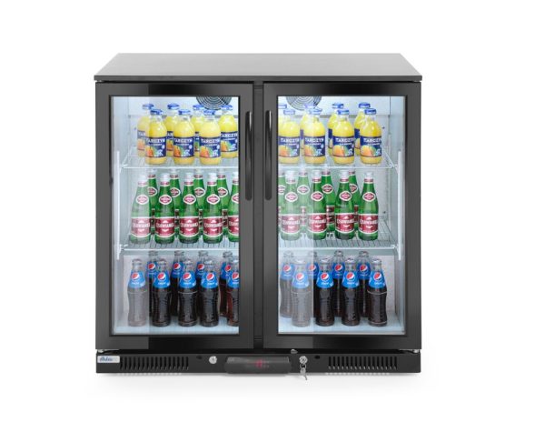 Expositor frigorífico de bebidas com porta dupla 198 L, Arktic, 220-240V/160W, 900x540x(H)890mm - Image 4