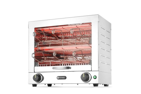 Torradeira múltipla com 6 pinças, HENDI, 230V/3000W, 450x390x(H)400mm - Image 5