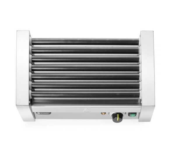 Grelhador de salsichas rotativo - uma zona, HENDI, 7 rolos, 230V/740W, 525x365x(H)176mm - Image 3