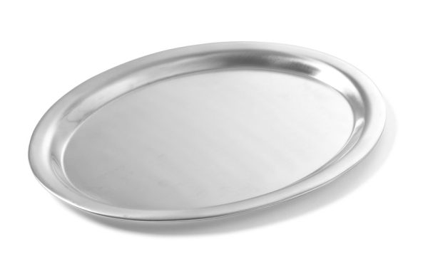 Tabuleiro para café oval, HENDI, 285x220mm