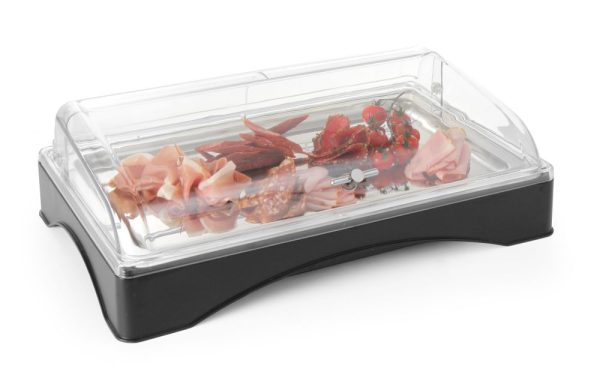 Expositor refrigerado com tampa – Gastronorm 1/1, HENDI, conjunto, 555x357x(H)175mm - Image 4