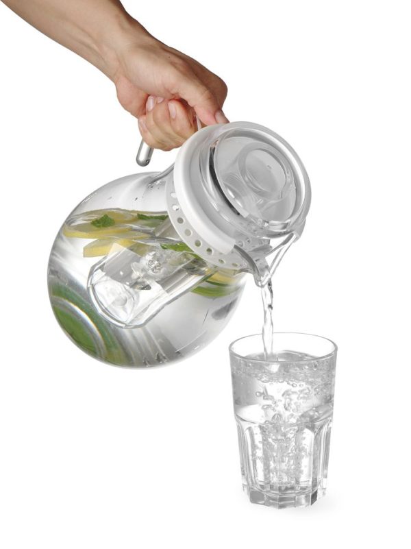 Jarro com tubo para cubos de gelo, HENDI, 3L, ø170x(H)285mm - Image 4