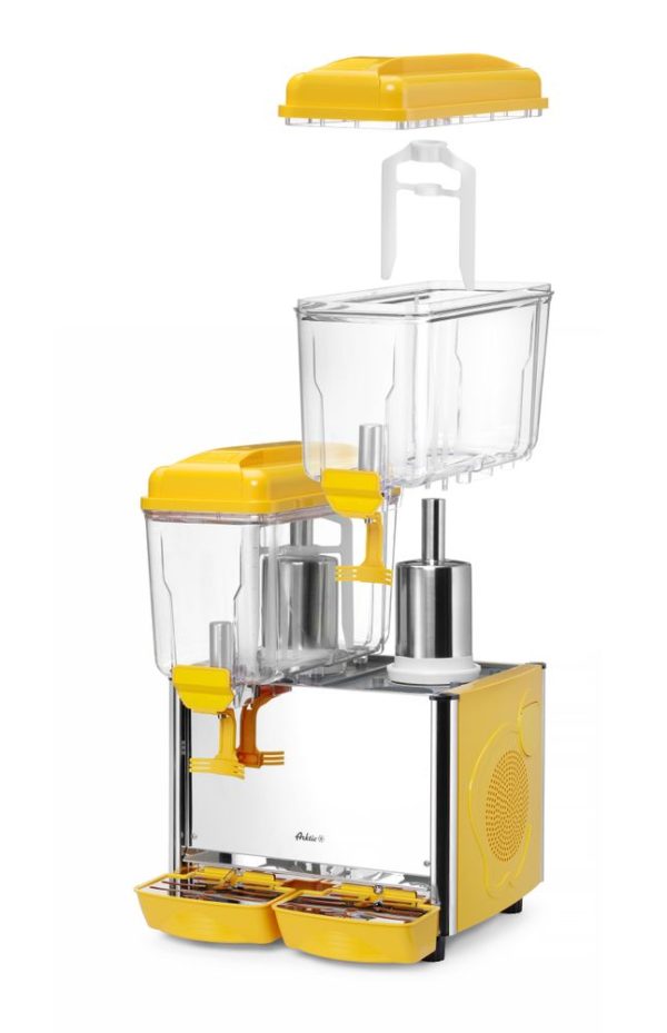 Dispensador de sumo 2 x 12 L, HENDI, 24L, 230V/370W, 485x415x(H)645mm - Image 3