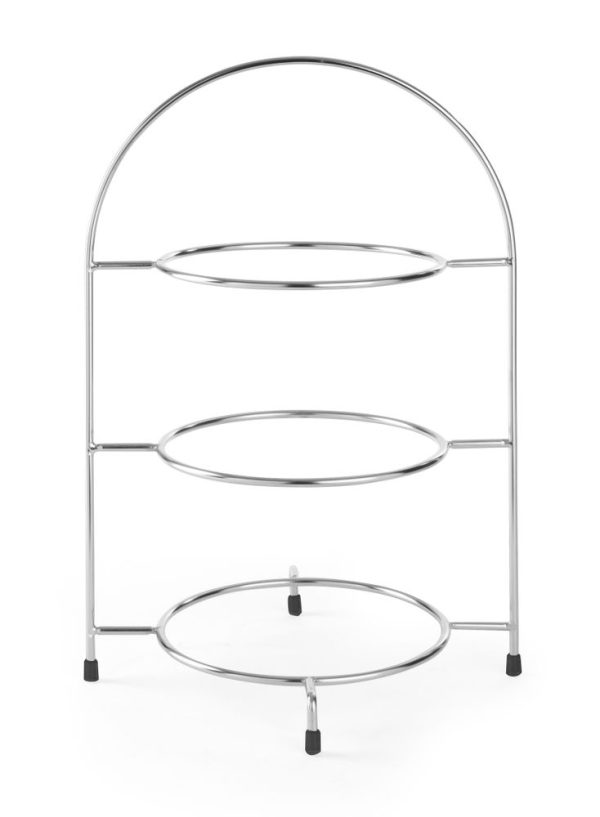 Expositor de servir para pratos, HENDI, pratos máx. Ø 275 mm, 290x290x(H)440mm