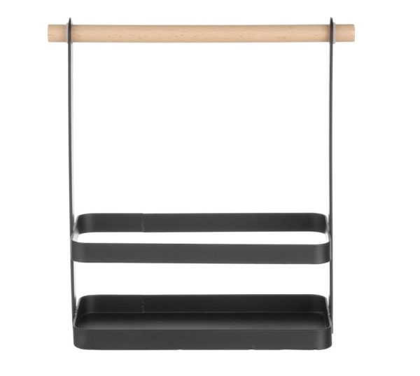 Organizador para mesa preto, HENDI, 230x100x(H)240mm