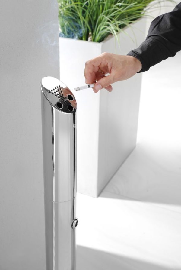 Cinzeiro vertical com poste, HENDI, ø170x(H)920mm - Image 4