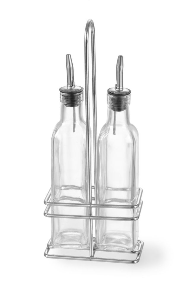 Galheteiro, HENDI, 2x0,237L, 0,47L, 115x60x(H)325mm