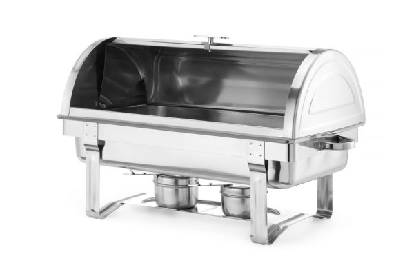 Réchaud Gastronorm 1/1 com tampa basculante, HENDI, 9L, 590x340x(H)400mm - Image 3