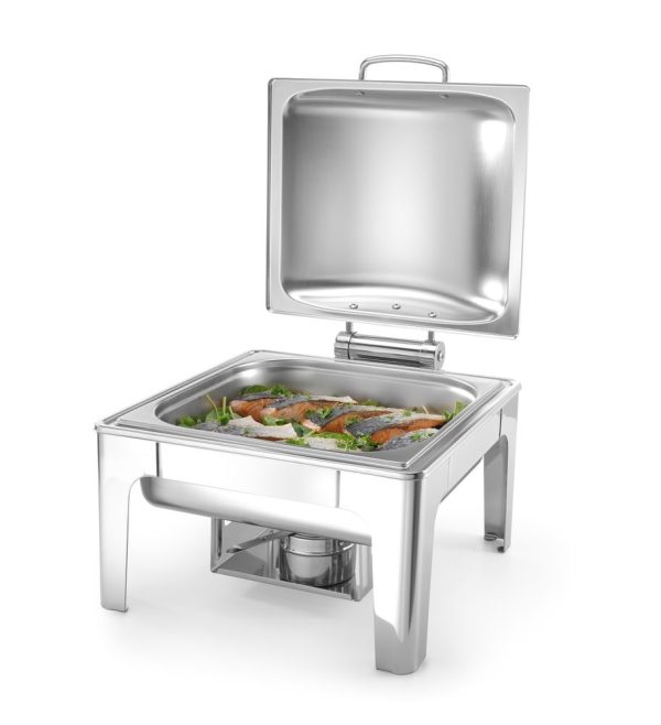 Réchaud GN 2/3 acabamento acetinado, HENDI, Profi Line, 6L, 395x430x(H)290mm - Image 2