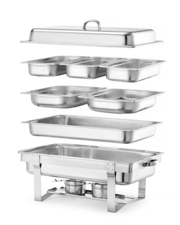 Réchaud Gastronorm 1/1, HENDI, Kitchen Line, 9L, 585x385x(H)315mm - Image 5