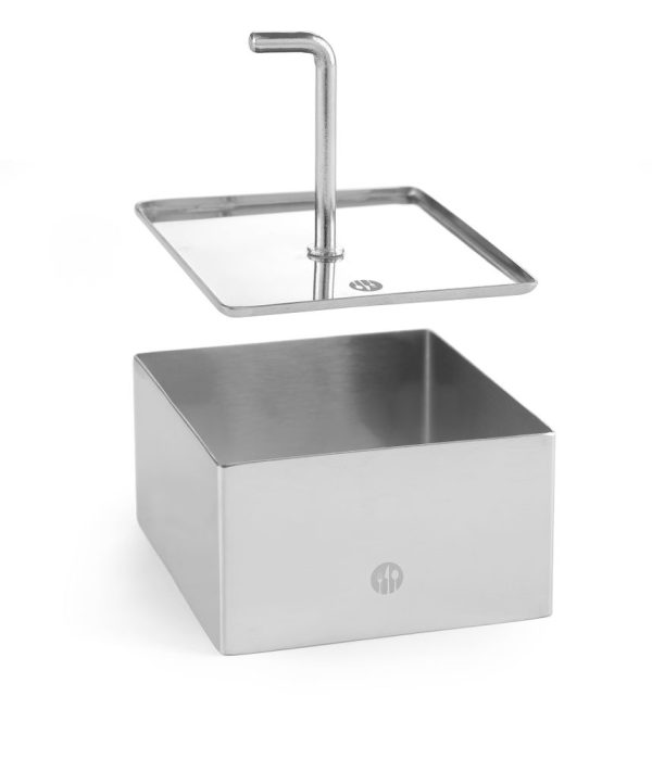 Forma para alimentos e acessório para empurrar quadrado, HENDI, forma, 80x80x(H)45mm - Image 4