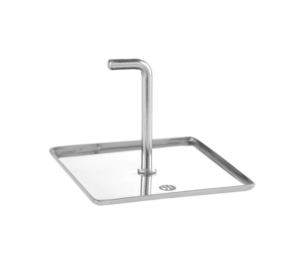 Forma para alimentos e acessório para empurrar quadrado, HENDI, impulsor, 80x80x(H)55mm