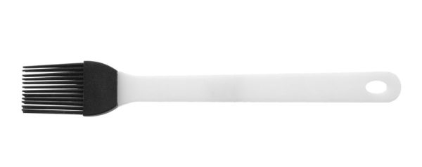 Pincel para manteiga e gordura liso em silicone, HENDI, 220x32mm
