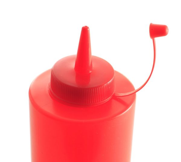 Biberão para molhos, HENDI, 0,2L, Vermelho, ø50x(H)185mm - Image 3