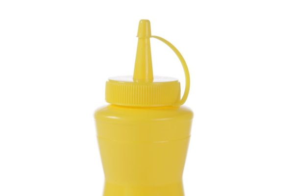 Frasco para molhos fácil de apertar, HENDI, 0,2L, Amarelo, ø60x(H)170mm