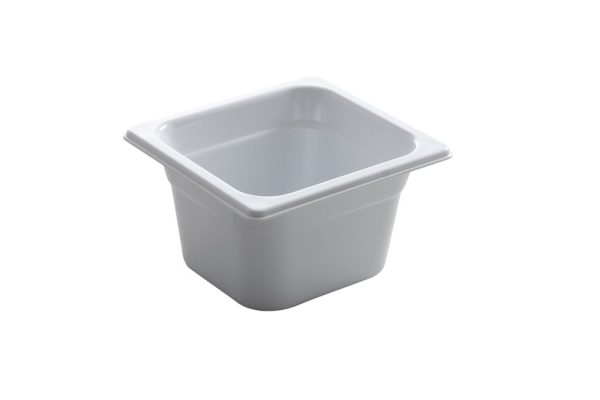 Recipientes em melamina, HENDI, Apenas recipiente, GN 1/6, 176x162x(H)100mm