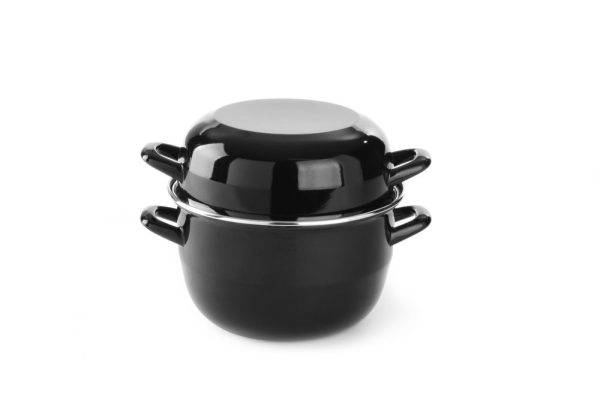 Panela para mexilhões - com tampa, HENDI, 3,5L, ø220x(H)195mm