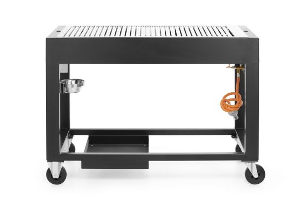 Barbecue a gás Tampa, HENDI, Preto, 10kW, 1260x580x(H)900mm