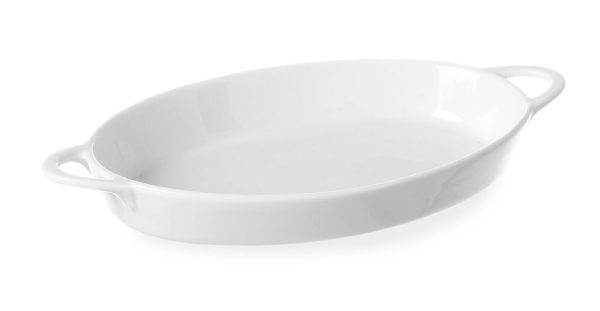 Prato para tapas oval, HENDI, 0,35L, 262x140x(H)33mm
