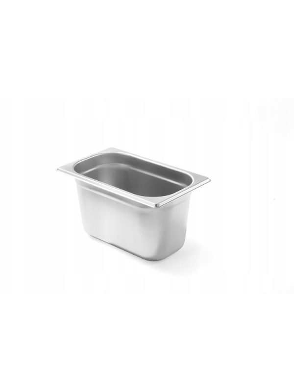 Recipiente Gastronorm 1/4, HENDI, Budget Line, GN 1/4, 4L, 265x162x(H)150mm