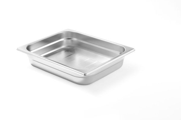 Recipiente Gastronorm 1/2 perfurado, HENDI, Profi Line, GN 1/2, 4L, (H)65mm