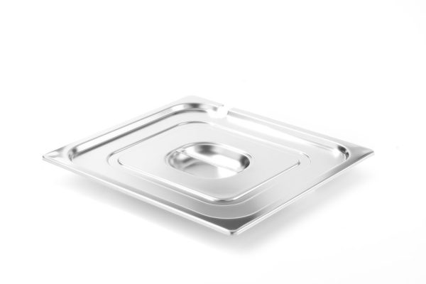 Tampa Gastronorm com encaixe para colheres, HENDI, Profi Line, GN 2/3, 354x325mm