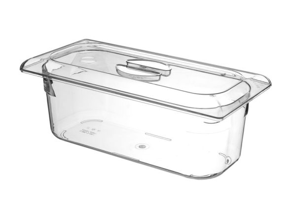 Recipiente para gelado em policarbonato, HENDI, 5L, Transparente, 360x165x(H)120mm - Image 3