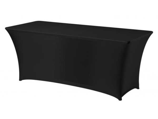 Cobertura para mesa Symposium retangular, HENDI, 810934, Preto, 1200x760x(H)730mm