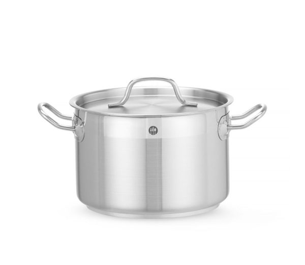 Tacho médio – com tampa, HENDI, Profi Line, 4L, ø200x(H)130mm