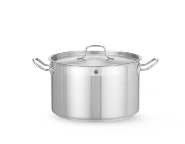 Tacho médio – com tampa, HENDI, Profi Line, 10L, ø280x(H)170mm