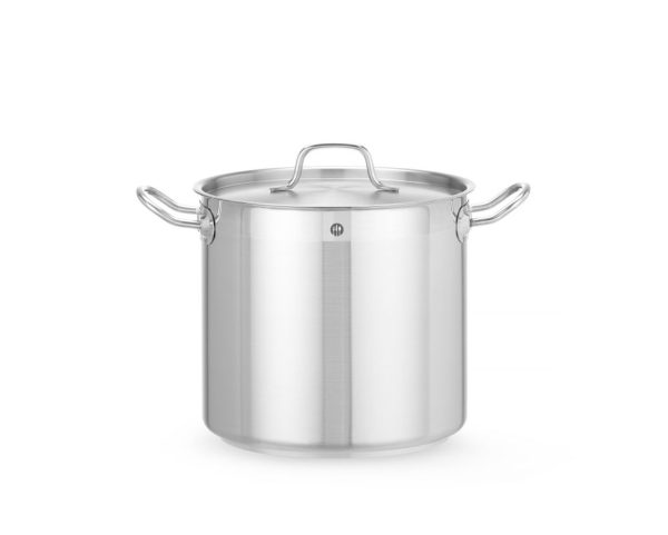 Tacho alto – com tampa, HENDI, Profi Line, 10L, ø240x(H)220mm