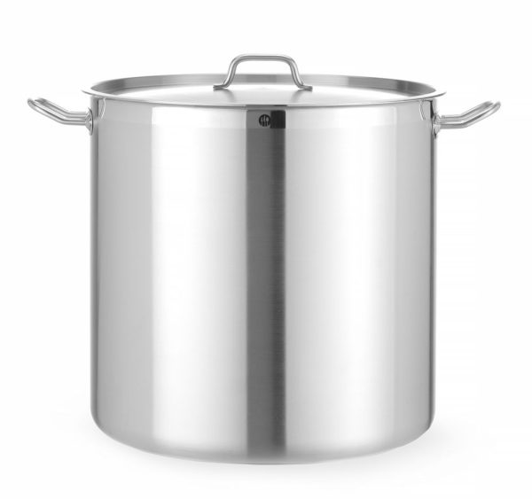Tacho alto – com tampa, HENDI, Profi Line, 70L, ø450x(H)450mm