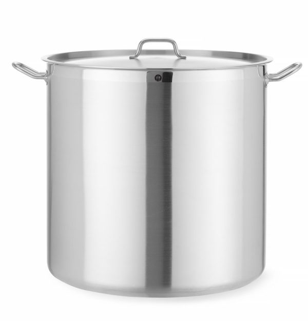 Tacho alto – com tampa, HENDI, Profi Line, 95L, ø500x(H)500mm