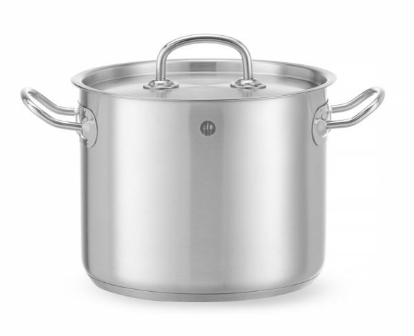Tacho alto – com tampa, HENDI, Kitchen Line, 5L, ø200x(H)160mm