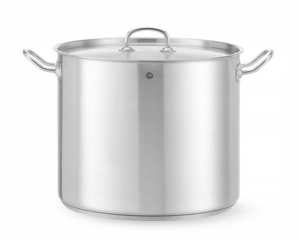 Tacho alto – com tampa, HENDI, Kitchen Line, 21L, ø320x(H)270mm