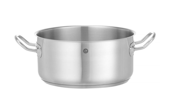 Tacho baixo - sem tampa, HENDI, Kitchen Line, 4,9L, ø240x(H)110mm