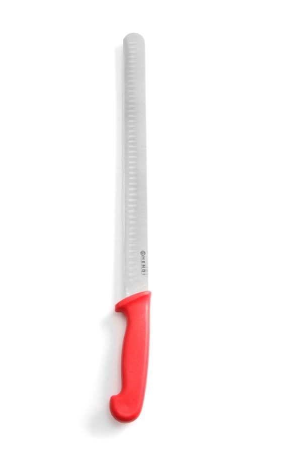 Faca para presunto/salmão, HENDI, Vermelho, (L)490mm
